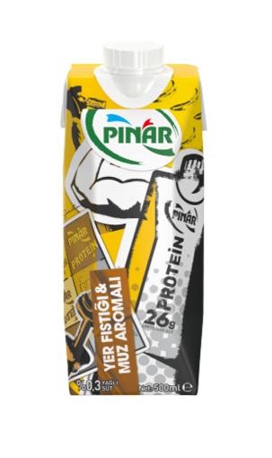 PINAR SUT PROTEIN MUZ YER FIST. 500 ML nin resmi