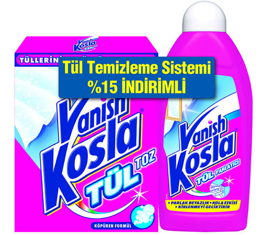 VANISH 450 GR+500GR TUL SISTEM TOZ  PARLATICI nin resmi