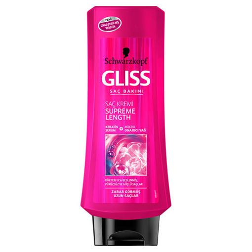 GLISS 360ML SAC KREMI SUPREME LENGTH nin resmi
