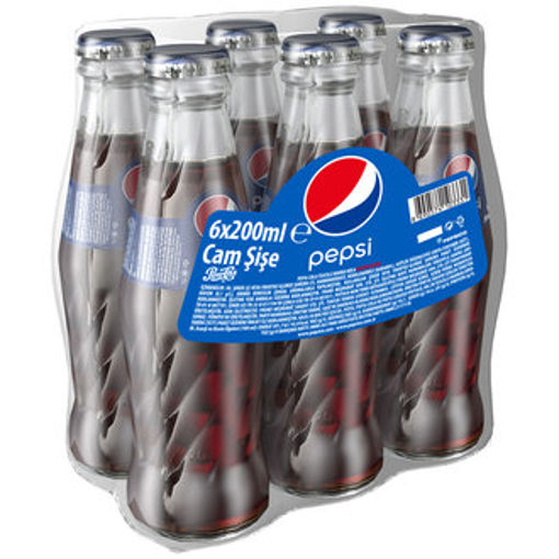 PEPSI COLA 6*200 ML CAM nin resmi
