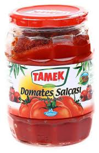 TAMEK DOMATES SALCASI 700 GR CAM nin resmi