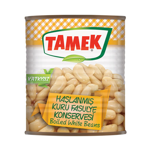 TAMEK HASLANMIS FASULYE 800 GR TNK nin resmi