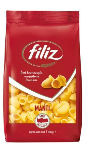 FILIZ MAKARNA 500 GR MANTI nin resmi