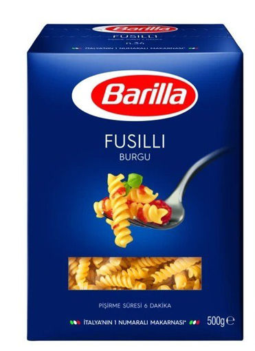 BARILLA MAKARNA 500 GR BURGU (FUSILLI) nin resmi