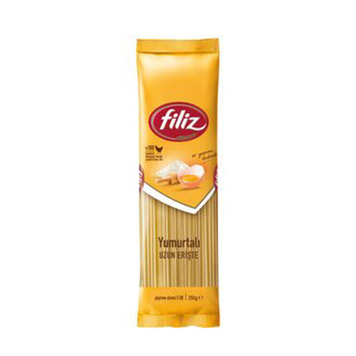 FILIZ MAKARNA 350 GR YUMURTALI UZUN ERISTE nin resmi