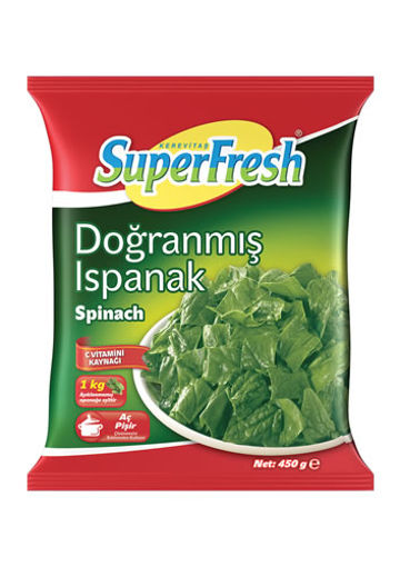 S.FRESH 450 GR ISPANAK DOĞRANMIŞ nin resmi