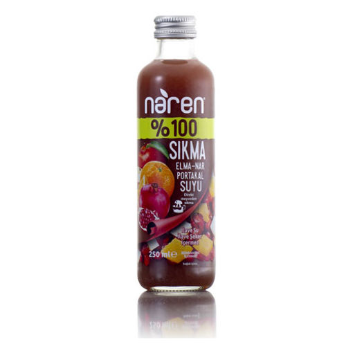 NAREN %100 SIKMA ELMA NAR PORT.250 ML nin resmi