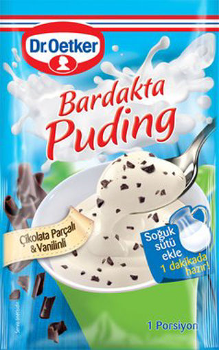 DR OETKER BARDAKTA PUDING 35 GR CIK.PARCALI VANILN nin resmi