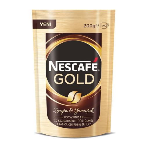 NESCAFE GOLD 200 GR EKOPAKET nin resmi