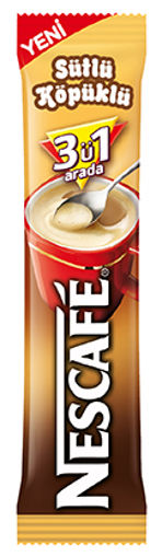 NESCAFE 3 U 1 ARADA 17,4 GR SUTLU KOPUKLU nin resmi