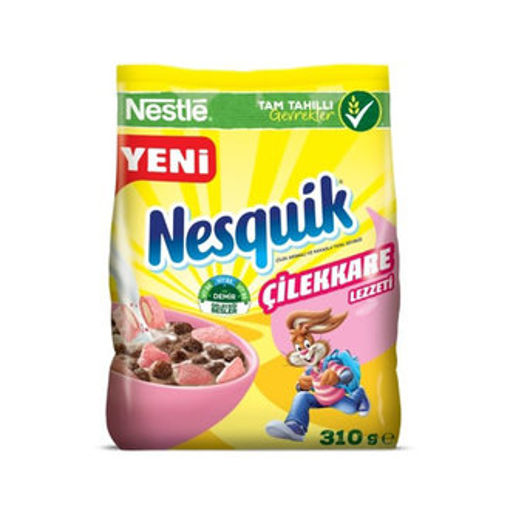 NESTLE NESGUIK CILEK GEVREK 310 GR nin resmi