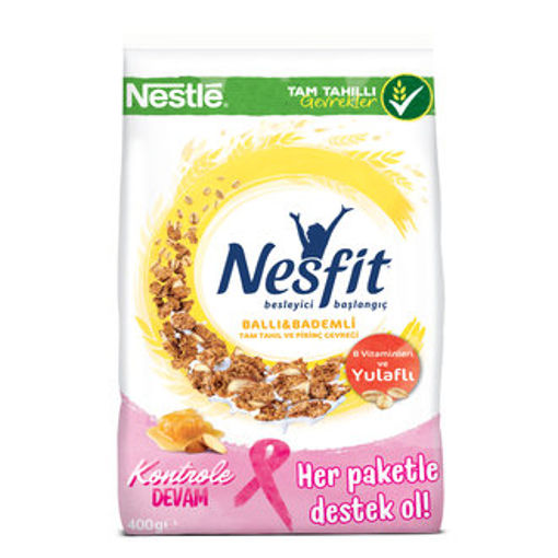 NESTLE NESFIT BALLI BADEMLI 400 GR nin resmi