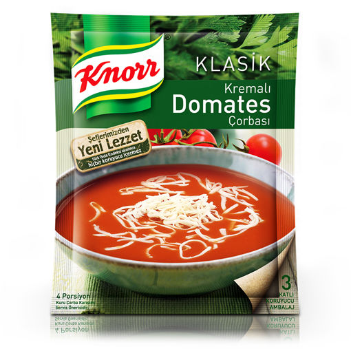 KNORR CORBA KREMALI DOMATES 69 GR nin resmi