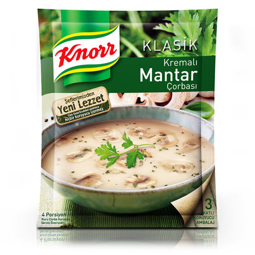 KNORR CORBA KREMALI MANTAR 63 GR nin resmi