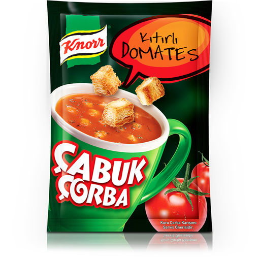 KNORR CABUK CORBA 22 GR KITIRLI DOMATES nin resmi