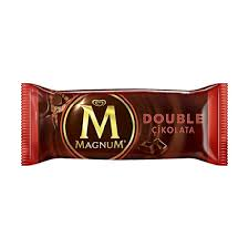 ALGIDA IMP.MAGNUM DOUBLE CIKOLATA 95 ML nin resmi