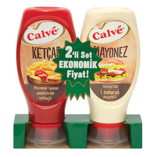 CALVE KETCAP TATLI 400 GR+350 GR MAYONEZ nin resmi