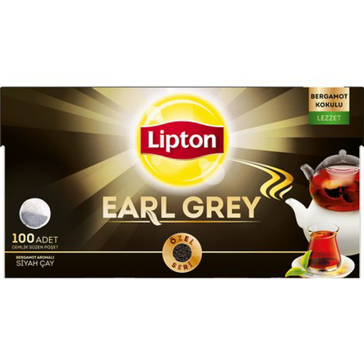 LIPTON 100 LU 320 GREARLY GREY DEMLIK nin resmi