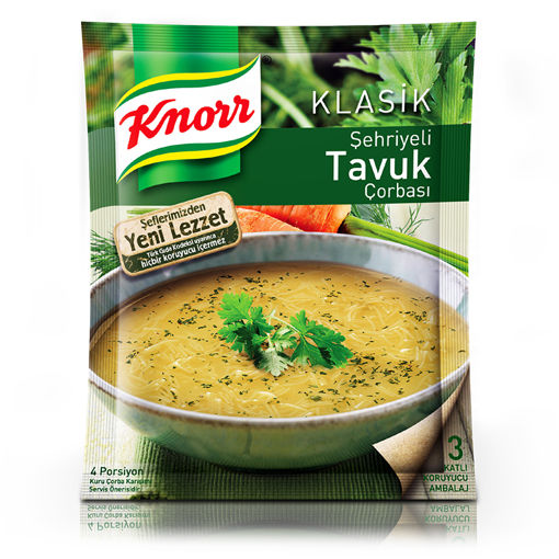 KNORR CORBA SEHRIYELI TAVUK 51 GR nin resmi