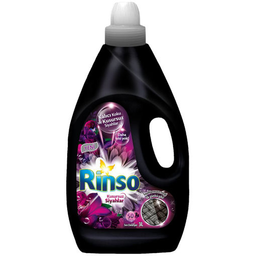 RINSO SIVI  3 LT 50 YIKAMA BAKIM SIYAHLAR nin resmi