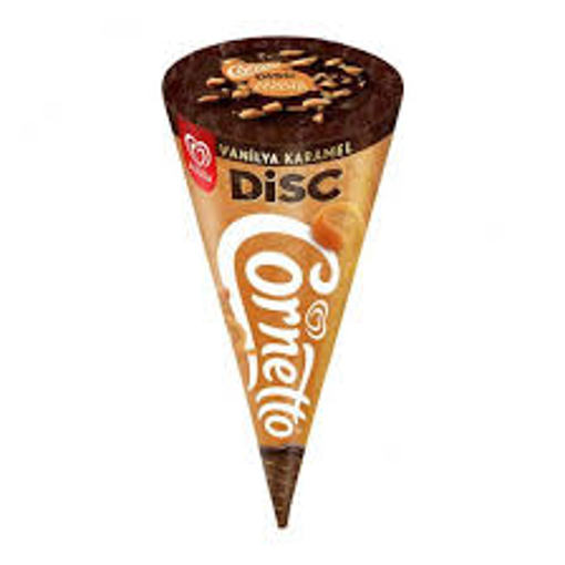 CORNETTO DİSK VANİLYA-KARAMEL 130 ML nin resmi