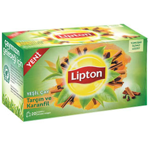 LIPTON TB 20 LI YESIL CAY TARCIN KARANFIL nin resmi