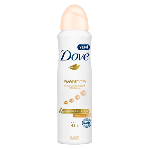 DEL.DOVE DEO 150 ML EVENTONE WOMEN nin resmi