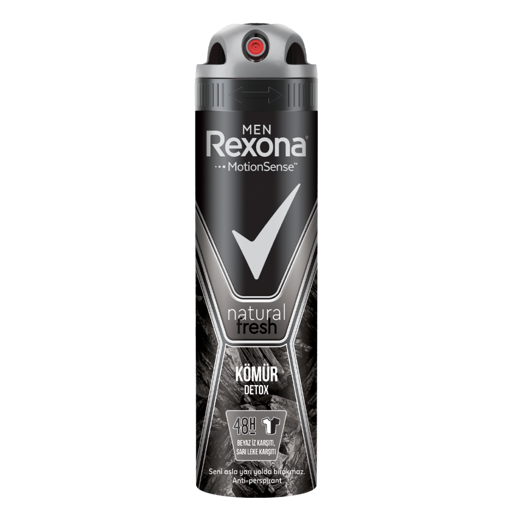 REXONA DEO MEN 150ML CHARCOAL nin resmi