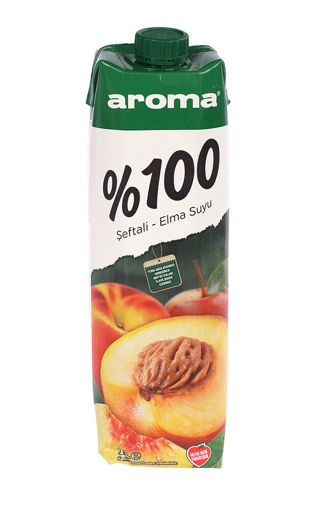 AROMA %100 SEFTALI ELMA SUYU 1 LT nin resmi