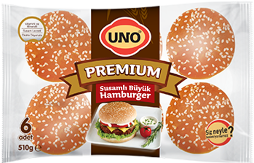 UNO 340 GR  PREM SUS. B. HAMBURGER EKMEGİ nin resmi