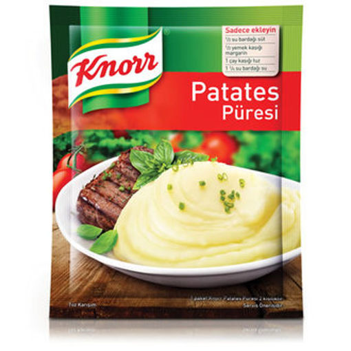 KNORR PATATES PURESI POSET 60 GR nin resmi