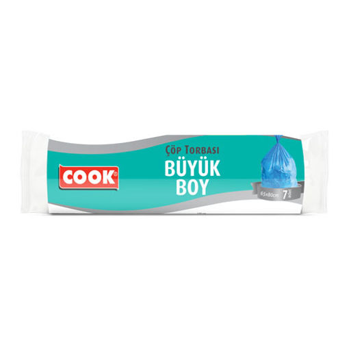 COOK ÇÖP TORBASI EKO BÜYÜK 7 LI(65X80) nin resmi