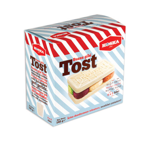 KOSKA TOST KAGIT HELVA 140 GR nin resmi