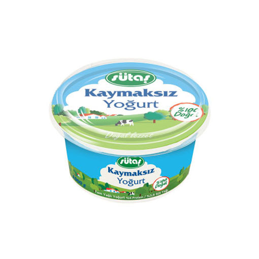 SUTAS YOGURT 1500 GR KAYMAKSIZ nin resmi