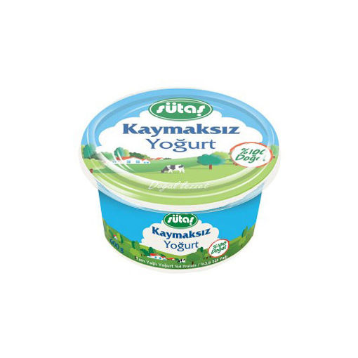 SUTAS YOGURT 600 GR KAYMAKSIZ nin resmi