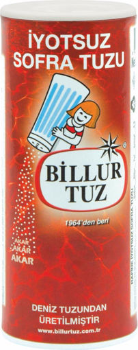 BILLUR IYOTSUZ TUZLUKLU TUZ 250 GR nin resmi