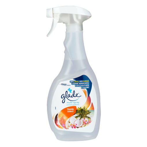 DEL.GLADE 500 ML MULTI SPRAY TROPIKAL%TEMIZ CARSAF nin resmi