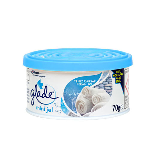 GLADE 70 GR MINI JEL TEMIZ CARSAFLAR nin resmi