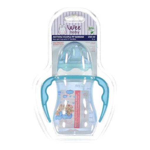 WEE BABY 754 AKITMAZ KLP  PP BARDAK 250 ML ANTIKOL nin resmi