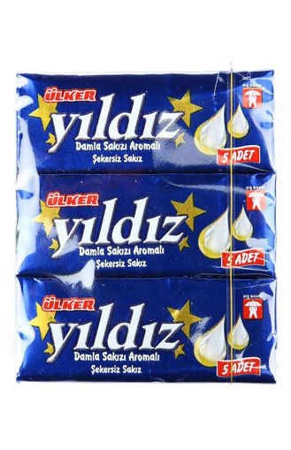 ULKER  21 GR YILDIZ SEKERSIZ STICK DAMLA nin resmi