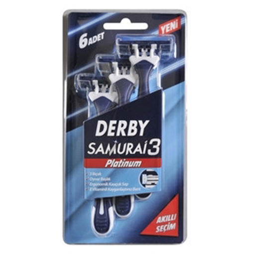 DEL.DERBY SAMURAI 3 PLATINUM BLISTER 6 LI nin resmi