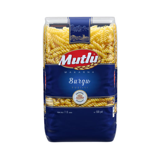 MUTLU MAKARNA 500 GR BURGU nin resmi