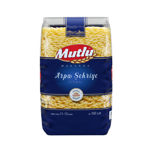 MUTLU MAKARNA 500 GR ARPA SEHRIYE nin resmi