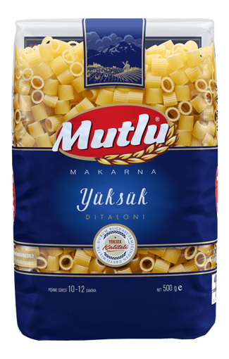 MUTLU MAKARNA 500 GR YUKSUK nin resmi