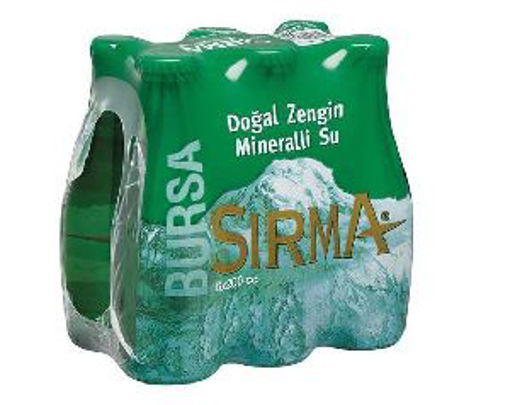 SIRMA 6*200 ML MADEN SUYU CAM nin resmi