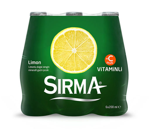 SIRMA 6*200 ML C VITAMINLI ICECEK LIMON nin resmi