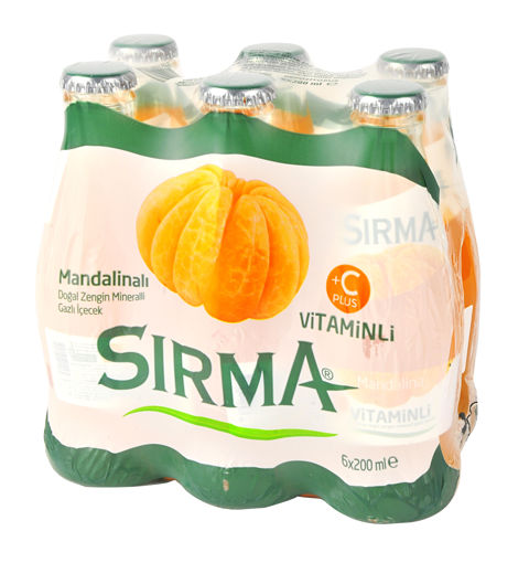DEL.SIRMA 6*200 ML C VITAMINLI MANDALINA nin resmi