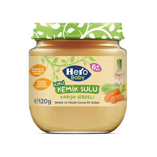 HERO BABY 120 GR KEMIK SULU KAR.SEBZELI nin resmi