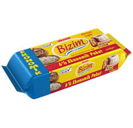 BIZIM MARGARIN 250 GR 6 LI nin resmi