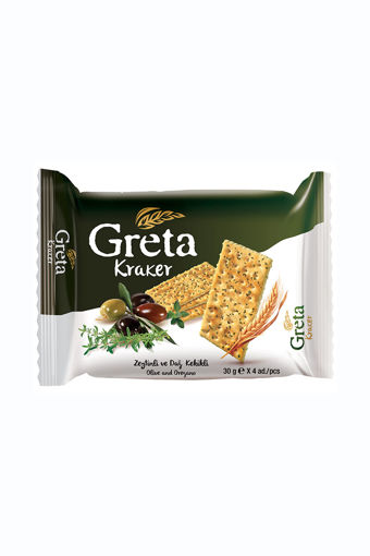 SOLEN 4*30GR GRETA KRAKER ZEYTIN KEKIK nin resmi